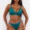 Lounge Underwear Sustainable Lace Magic Bra (Set) - Turquoise Bestsellers