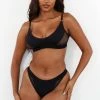Lounge Underwear Contour Mesh Bra (Set) - Black BH Ohne Bügel Sets