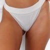Lounge Underwear Bare Thong - Cream String Und Slip