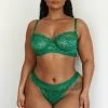 Lounge Underwear Desire Balcony Bra (Set) - Emerald