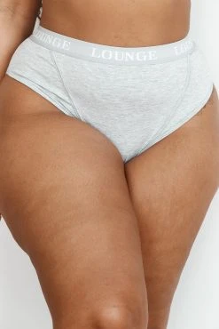 Lounge Underwear Bamboo Basic Briefs - Grey String Und Slip