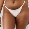 Lounge Underwear Essential Thong - Rose Pink String Und Slip