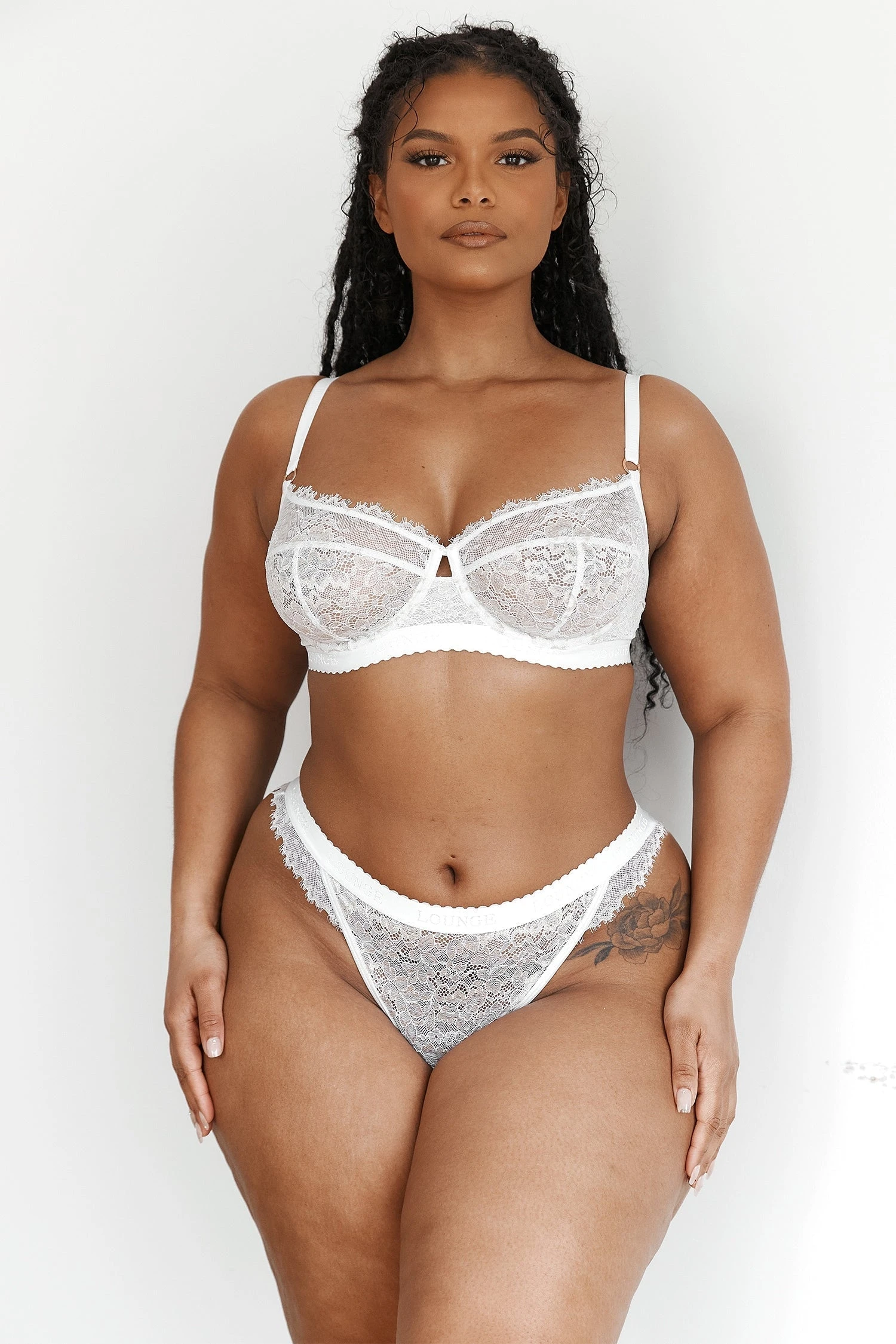 1-WhiteDesireBra_BriefsSet-Leslie.jpg Lounge Underwear Neuheiten Desire Balcony Bra (Set) - White