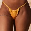 Lounge Underwear Neuheiten Floral Bikini Briefs - Yellow 1 Lounge Underwear Neuheiten Floral Bikini Briefs - Yellow