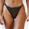 Lounge Underwear Balcony Thong - Black String Und Slip 2 Lounge Underwear Balcony Thong - Black String Und Slip