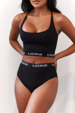 Lounge Underwear Bamboo Basic Bralette (Set) - Black 8 Lounge Underwear Bamboo Basic Bralette (Set) - Black