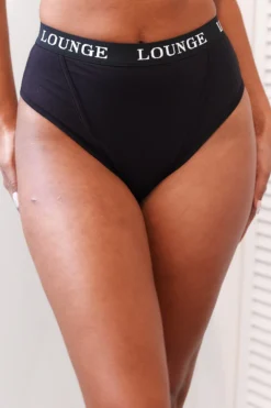 Lounge Underwear Bamboo Basic Briefs (Set) - Black