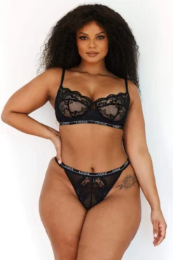 Lounge Underwear Bestsellers Blossom Balcony Bra (Set) - Black 6 Lounge Underwear Bestsellers Blossom Balcony Bra (Set) - Black