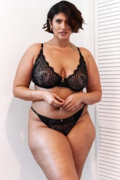 Lounge Underwear Sustainable Charmed Balcony Bra (Set) - Black 10 Lounge Underwear Sustainable Charmed Balcony Bra (Set) - Black