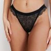 Lounge Underwear Neuheiten Desire Balcony Briefs (Set) - Black