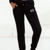 Lounge Underwear Fitted Joggers - Black