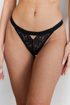 Lounge Underwear Flair Balcony Briefs - Black 5 Lounge Underwear Flair Balcony Briefs - Black