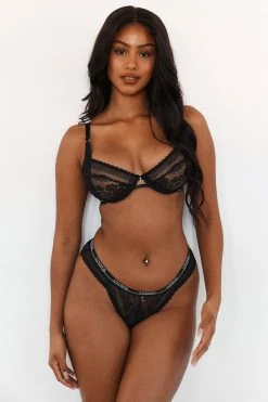 Lounge Underwear Liberty Balcony Bra (Set) - Black