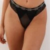 Lounge Underwear Bügel-BH Sets Vogue Balcony Thong (Set) - Black