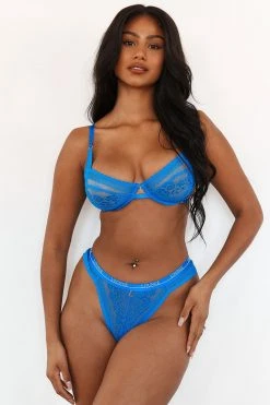 Lounge Underwear Liberty Balcony Bra (Set) - Cobalt Blue Bügel-BH Sets