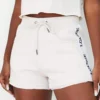 Lounge Underwear High Waisted Shorts - Cream