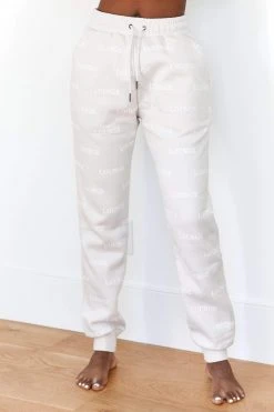 Lounge Underwear Outlet Signature Joggers - Cream Outlet