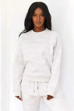 Lounge Underwear Outlet Signature Jumper - Cream Outlet