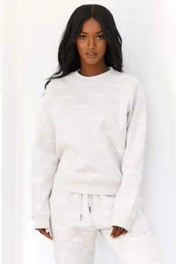 Lounge Underwear Outlet Signature Jumper - Cream Outlet