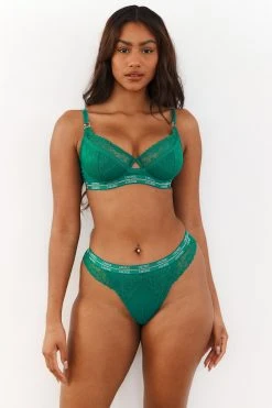 Lounge Underwear Bügel-BH Sets Vogue Balcony Bra (Set) - Emerald 14 Lounge Underwear Bügel-BH Sets Vogue Balcony Bra (Set) - Emerald
