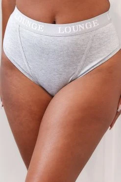 Lounge Underwear Bamboo Basic Briefs (Set) - Grey BH Ohne Bügel Sets