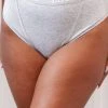 Lounge Underwear Bamboo Basic Briefs - Grey String Und Slip