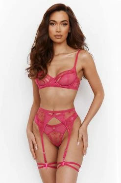 Lounge Underwear Whitney Intimates Bra (Set) - Hot Pink Bestsellers