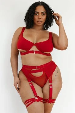 Lounge Underwear Luna Intimates Bra (Set) - Red