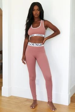 Lounge Underwear Outlet Reborn Bralette (Set) - Smoked Pink