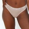 Lounge Underwear String Und Slip Seamless Briefs - Mink