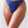 Lounge Underwear BH Ohne Bügel Sets Contour Mesh Thong (Set) - Navy