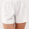Lounge Underwear Striped Satin Pyjama Shorts - Pearl 2 Lounge Underwear Striped Satin Pyjama Shorts - Pearl