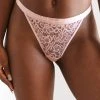 Lounge Underwear Outlet Balcony Thong (Set) - Pink