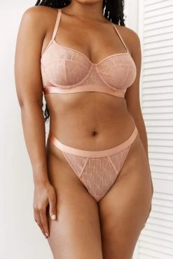 Lounge Underwear Chic Balcony Bra (Set) - Pink Bügel-BH Sets