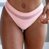 Lounge Underwear String Und Slip Mesh Briefs - Pink
