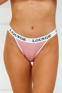 Lounge Underwear Bamboo Triangle Briefs (Set) - Pink