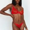 Lounge Underwear Bügel-BH Sets Sustainable Charmed Balcony Bra (Set) - Red