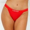 Lounge Underwear Outlet Outlet Bamboo Minimal Triangle Briefs (Set) - Red