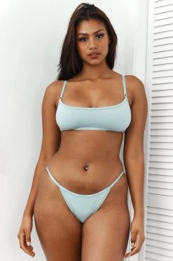 Lounge Underwear Essential Bralette (Set) - Sage 19 Lounge Underwear Essential Bralette (Set) - Sage