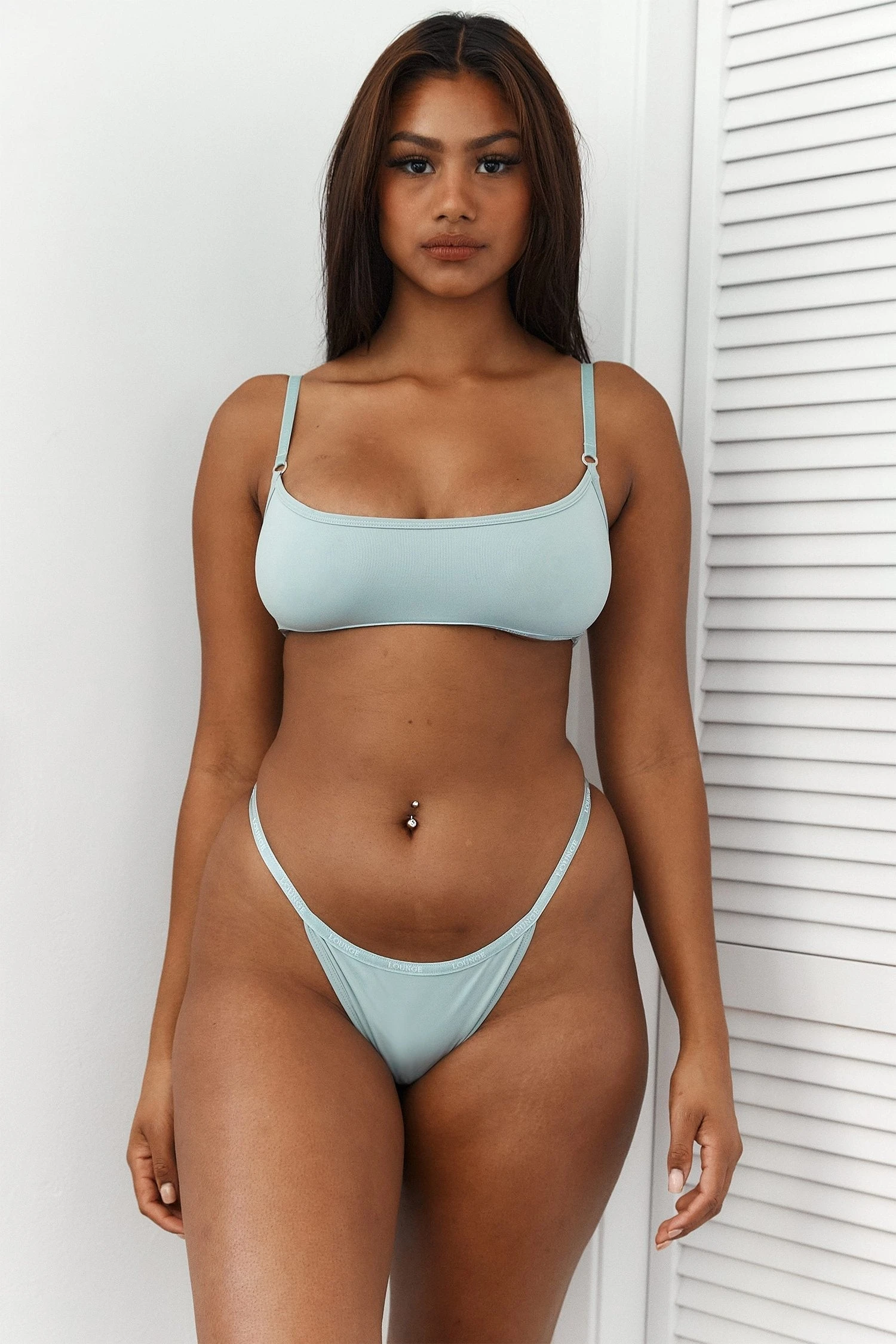1SageEssentialBraandThong-Nayeli.jpg Lounge Underwear Essential Bralette (Set) - Sage