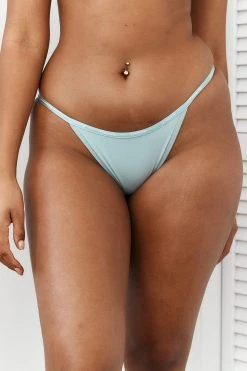 Lounge Underwear Essential Briefs - Sage String Und Slip