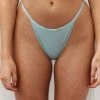 Lounge Underwear Essential Thong - Sage String Und Slip