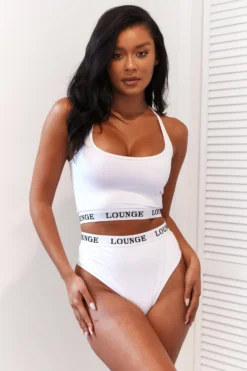 Lounge Underwear Bamboo Basic Bralette (Set) - White BH Ohne Bügel Sets