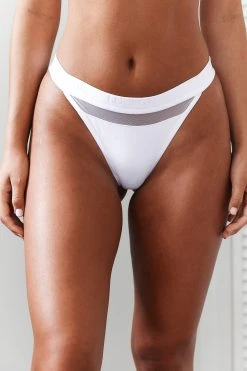 Lounge Underwear Bestsellers Mesh Thong (Set) - White