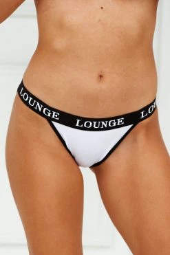 Lounge Underwear Bamboo Triangle Briefs (Set) - White