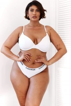 Lounge Underwear Bügel-BH Sets Ultra Comfort Ribbed T-Shirt Bra (Set) - White