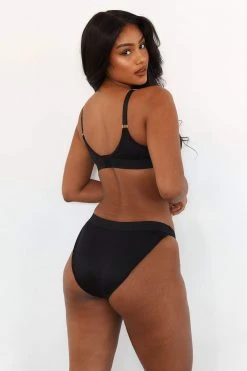 Lounge Underwear Sleek Mindful Bra (Set) - Black Bügel-BH Sets