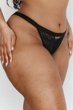 Lounge Underwear Flair Balcony Briefs - Black 4 Lounge Underwear Flair Balcony Briefs - Black