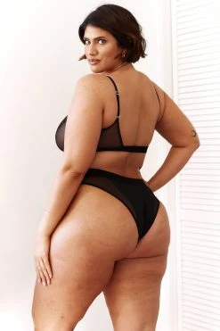 Lounge Underwear Contour Mesh Bra (Set) - Black BH Ohne Bügel Sets