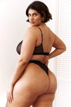 Lounge Underwear Contour Mesh Bra (Set) - Black BH Ohne Bügel Sets